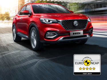 The impressive All-New MG ZS EV and MG HS awarded five-star safety ratings by Euro NCAP